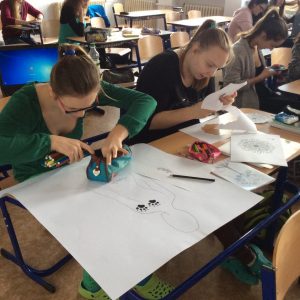 9. tř., roční projekt ve VV