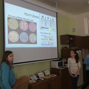 Prezentace projektu "Smysly"