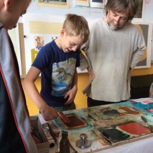 Grafický workshop s Milošem Slámou