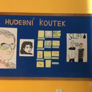 Výzdoba hudebny