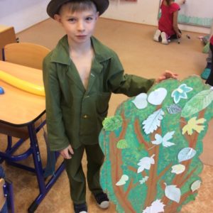 Přípravy - divadlo Červená Karkulka
