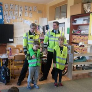 beseda se zástupci Policie ČR 1. třída