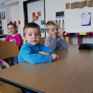 MŠ Krteček v 1. třídě