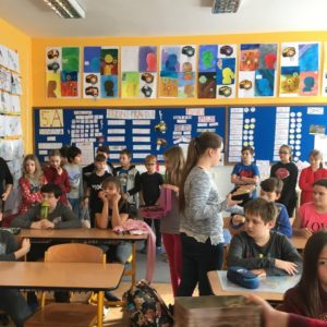 Všichni z 5.A dostali sladkou buchtu