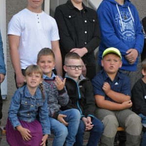 Prvňáčci a jejich patroni