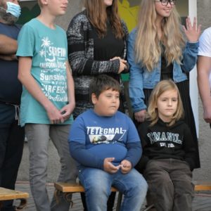 Prvňáčci a jejich patroni