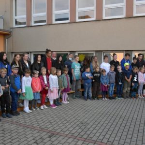 Prvňáčci a jejich patroni