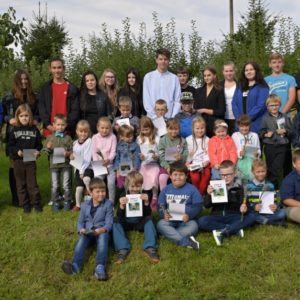 Všichni prvňáčci a jejich patroni