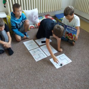 předvádění Ozobota