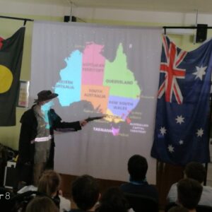 mapa Austrálie