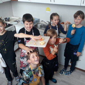 V kuchyňce byla zábava