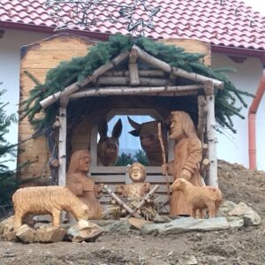 Betlém nedaleko školy.