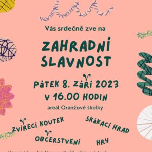 zahradní slavnost 2023