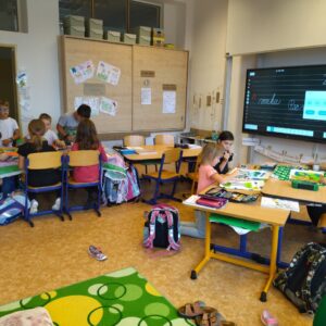 Dokončení práce v Ateliéru.