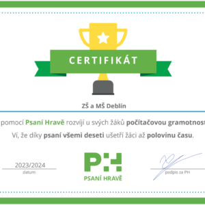 certifikát