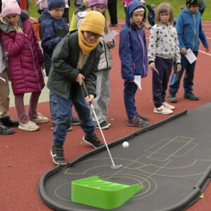 Minigolf.
