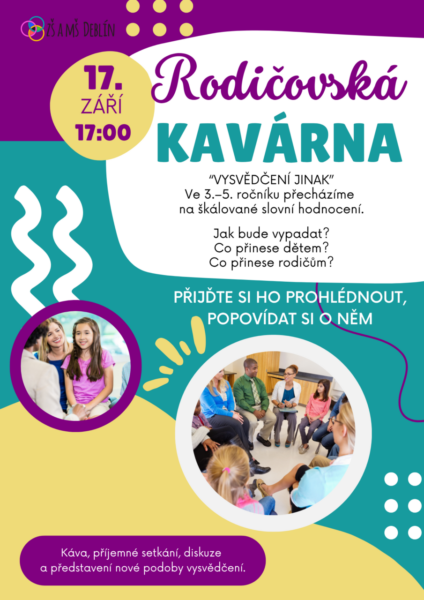 Rodičovská kavárna vysvědčení jinak